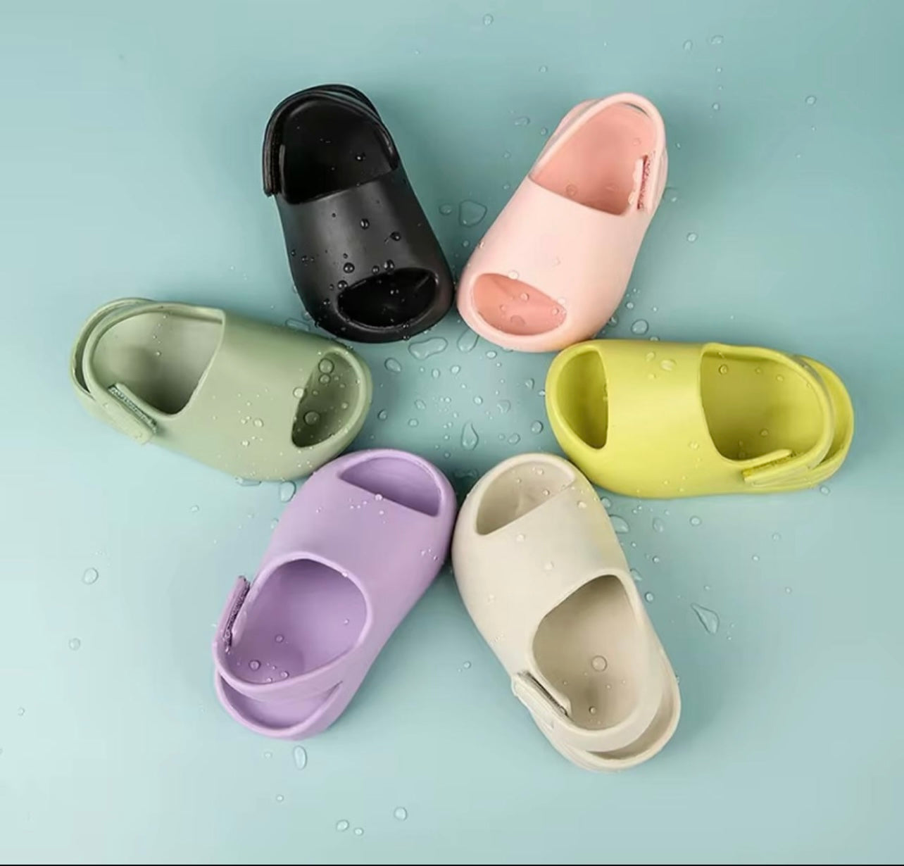 from playground to poolside,sandals that go where they go