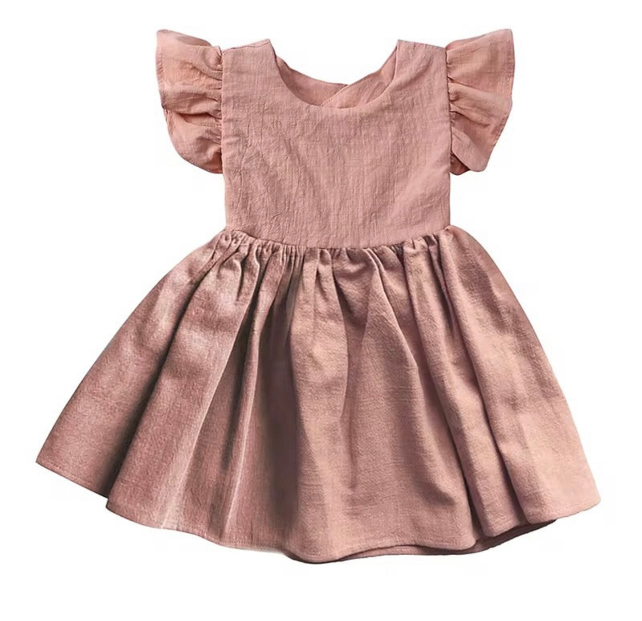 naturally beautiful just like her in our timeless linen dress